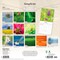 Brush Dance; Simplicity | 2027 12 x 24 Inch (Hanging) Monthly Square Wall Calendar | Plastic-Free; Category:Wall Calendars; Image:3